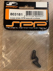 SERPENT Support Plate GTP Mount Carbon 803181 - Picture 1 of 1