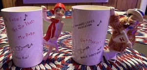 Vintage Shafford 5510 Tassen Roaring 20s Keramiktassen (2 Stück) - Bild 1 von 11