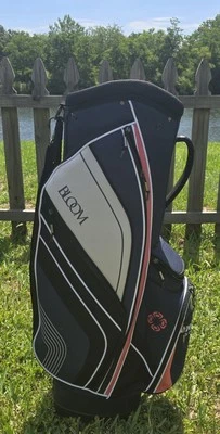 Cleveland Golf Bloom 5-Way Womens Cart Bag Grey/Blue NWOT  - Image 1 of 4