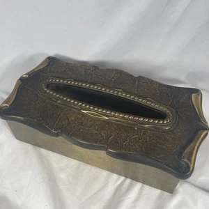 porta fazzoletti vintage ottone Amerock casa carrozza anni 70 - Foto 1 di 12