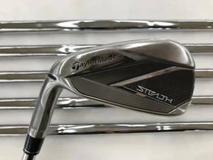 TaylorMade Stealth MAX lefty Iron Set 5-9,Pw 6pc Flex Regular KBS MAX MT 85 JP - Picture 1 of 7