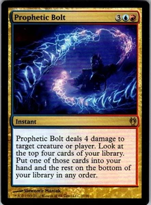 Barajas de duelo Prophet Bolt R: Izzet vs. Golgari 27 casi nuevas - Imagen 1 de 1