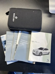 Milan 10 2010 Mercury Owners Owner's Manual Set with Case OEM - Picture 1 of 4