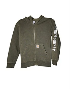 Girls Carhartt zip up hoodie Size M - Picture 1 of 5