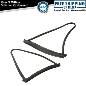 Moveable 1/4 Quarter Glass Weatherstrip Seal Pair Set for Porsche 911 912 Coupe - Picture 1 of 1