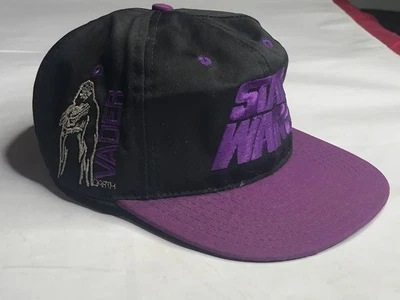 Gorra vintage STAR WARS "Master of the Dark Side" DARTH VADER púrpura negra Foto 1 de 4