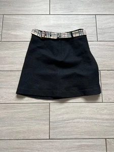 Burberry Skirt Rare Burberrys XS Vintage wool - Picture 1 of 15