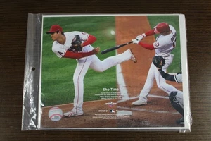 Foto collage de Shohei Ohtani Los Angeles Angels sin firmar 2021 semana de apertura 8x10 - Imagen 1 de 2