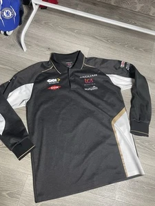 Jaguar TCS Racing Men's Size L Large Long Sleeve Pro Team Formula 1 Gray Race - Picture 1 of 9