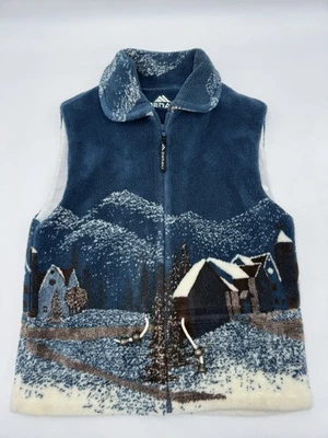 Chaleco de colección Denali de vellón pesado para todas las vacaciones de Navidad para mujer talla mediana Foto 1 de 4