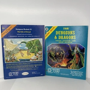 D&D Expert Rules Book #2 TSR 2015 - Dungeons and Dragons Module X1 Isle Of Dread - Picture 1 of 24
