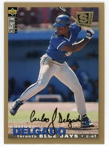 1995 Upper Deck Collector's Choice SE Carlos Delgado Gold #52 Blue Jays - Picture 1 of 1