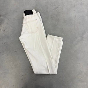 Vintage Marithe Francois Girbaud White Outdoor Straight Leg Jeans Women’s Sz M - Picture 1 of 7