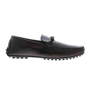Bruno Magli Torro MB2TORC0 Mens Brown Loafers & Slip Ons Moccasin Shoes 10 - Picture 1 of 8