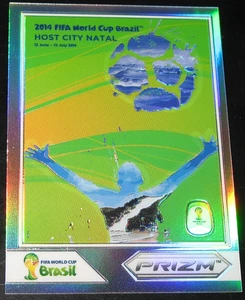 2014 Prizm World Cup Natal Host City Posters Silver Prizms Brazil - Picture 1 of 2