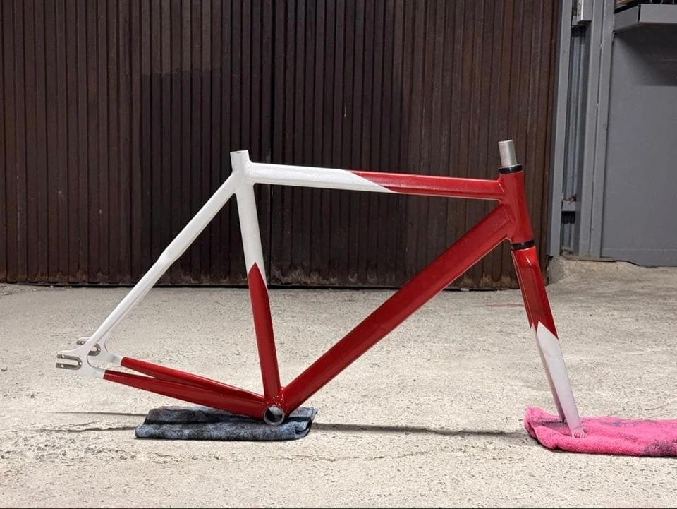 Juego de cuadro de bicicleta de pista Cinelli Vigorelli 2009 talla S Foto 1 de 4