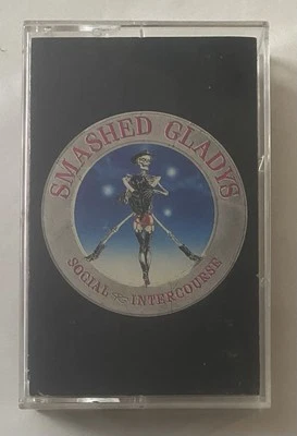 Smashed Gladys - Social Intercourse - Cassette Tape 1988 60776-4 Elektra - Image 1 of 4
