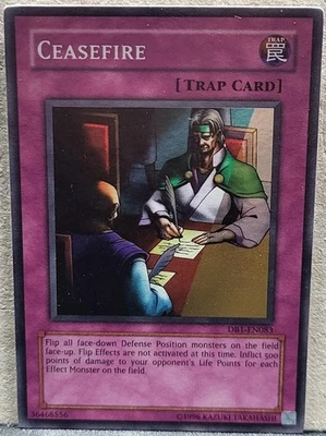 YU-GI-OH! - 1x Ceasefire - DB1-EN083 - Super Rare - Bild 1 von 4
