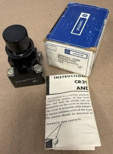 GENERAL ELECTRIC 2236024G005 BLACK RENEWAL PART PUSHBUTTON *NEW IN BOX* - Bild 1 von 9