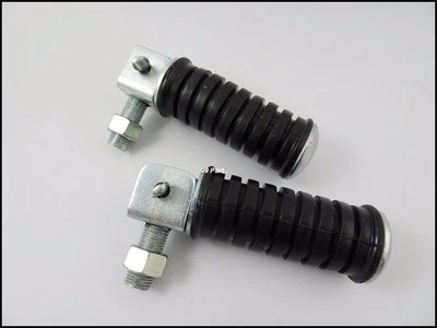 YAMAHA YL1 YL2 YA6 YSC1 XT500 YD3 ESTRIBERAS TRASERAS, REPOSAPIÉS DE GOMA / Par Foto 1 de 4