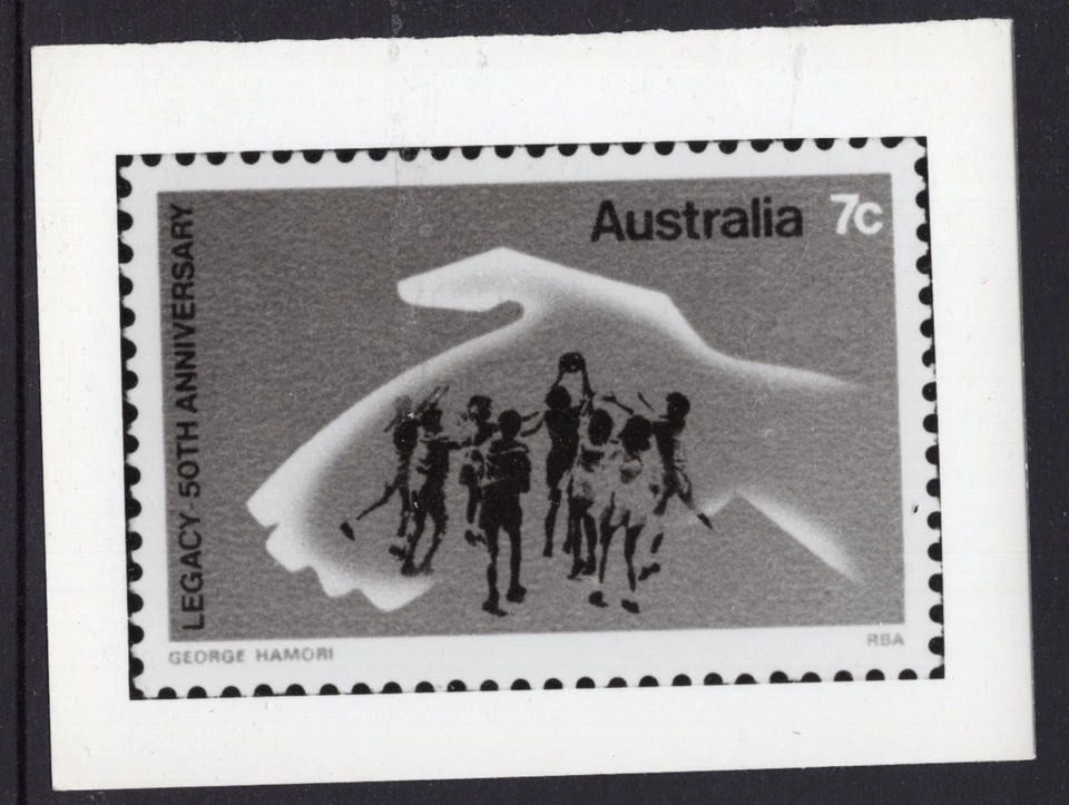 Impresión de prueba de fotografía en blanco y negro de Australia 1972 - LEGACY 50 aniversario Foto 1 de 1