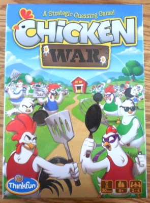 NEW!  ThinkFun "Chicken War" Strategic Guessing Game for Ages 8+ - Image 1 of 4