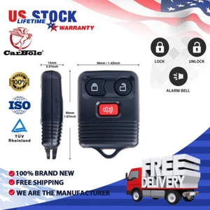 2 Remote Car Key Fob for 1999 2000 2001 2002 2003 2004 2005 2006 2007 Ford F-150 - Picture 1 of 12