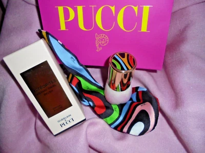 GUERLAIN PARIS LIMITIERTE EDITION MÉTÉORITES MARMO SWIRL BRUSH PUDERPINSEL Neu - Bild 1 von 4