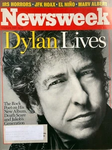 BOB DYLAN October 6, 1997 NEWSWEEK Magazine MARV ALBERT / JFK HOAX - Picture 1 of 1