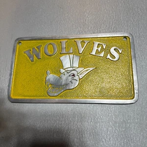 Wolves Car Club Plaque - Picture 1 of 2