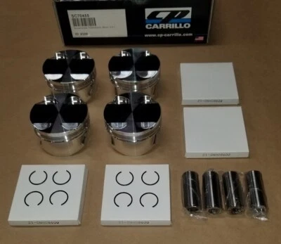Pistones CP SC70455 para Honda Acura K20A K20A2 86 mm x 9,4 Turbo e85 techo plano Foto 1 de 3
