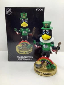 TOMMY HAWK Chicago Blackhawks #133/144 NHL Mascot ST. PATRICK'S DAY Bobblehead - Picture 1 of 11