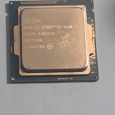 Intel/Core i3-4160/3.60GHz/Dual Core/Socket 1150/SR1PK/CPU/Processor/Haswell/54W - Image 1 of 4