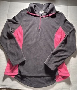 Old Navy Active Fleece Pullover Shirt Women's Size Large 1/4 Zip Long Sleeve - Picture 1 of 4