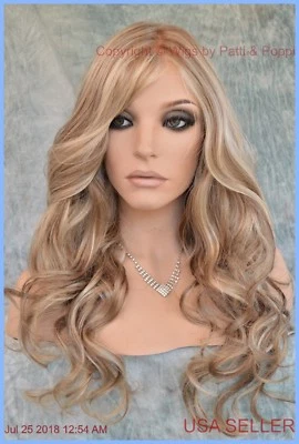 Peluca Monotop Atada a Mano Frontal Encaje Down Time Raquel Welch Arena Esmaltada R1621S Foto 1 de 4