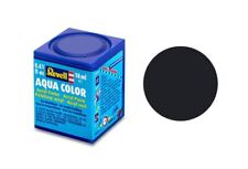 Revell 36108 Aqua Color schwarz matt RAL 9011 18 ml Neu
