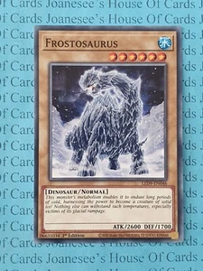 LED9-EN046 Frostosaurus Yu-Gi-Oh Card 1st Edition New - Picture 1 of 4