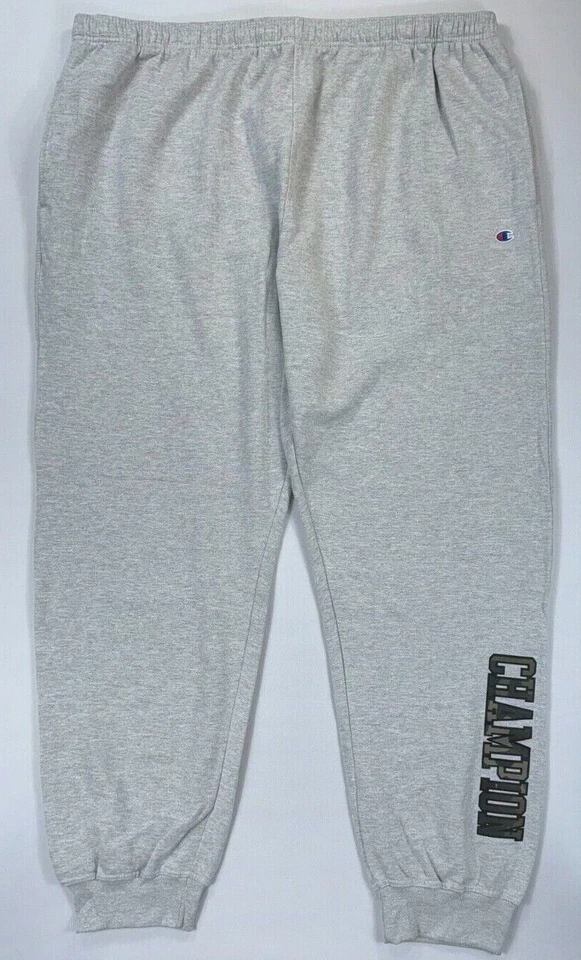 Calça de moletom masculina Champion grande e alta com apliques camuflados - Imagem 1 de 1