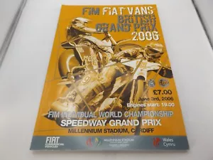 Programa Speedway Gran Premio de Gran Bretaña 2006 - Cardiff Millennium Stadium - Imagen 1 de 1
