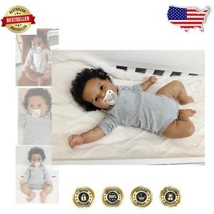 20-Inch Reborn Baby Doll Boy with Realistic Hair & Clothing - Great Gift Idea - Picture 1 of 9
