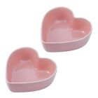 2pcs Heart-Shaped Bowls for Salad Soup Snack Dessert Household Cooking Bowls ...