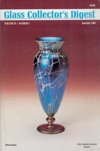 Glass Digest Jun 92 - Cambridge Crown Tuscan, Pilgrim Glass, Paperweight Buttons - Imagen 1 de 1