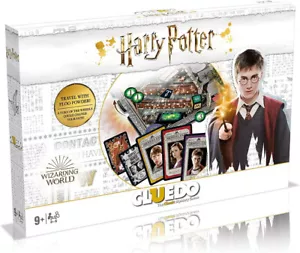 Harry Potter Cluedo - White Style English UK 6 Family Game - Picture 1 of 5