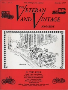 The Veteran and Vintage Magazine December 1957 - Volume. 2 Number. 4 - Picture 1 of 1