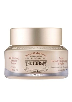 THE FACE SHOP The Therapy Oil Blending Cream 50ml  Anti-Aging & Deep Hydration - Image 1 of 3
