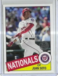 2020 Topps 35th Anniversary #85TB-46 Juan Soto Washington Nationals - Foto 1 di 2