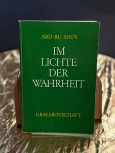 🌟 Im Lichte der Wahrheit – Abd-ru-shin – Gralsbotschaft Band 1 – 1989 - Bild 1 von 4