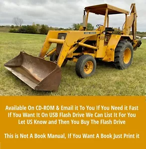 John Deere 310A & 310B Backhoe Loader Technical Service Manual TM1158 CD Or DL - Picture 1 of 13