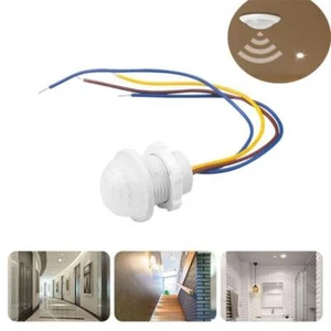 1x LED PIR Infrarot Bewegungsmelder Schalter Detektor Lampe K8Q3 - Afbeelding 1 van 10