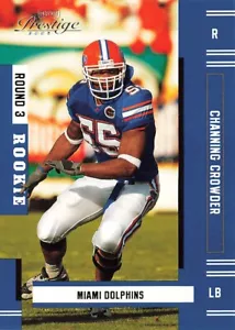 2005 Playoff Prestige #227 Channing Crowder Miami Dolphins - Picture 1 of 2